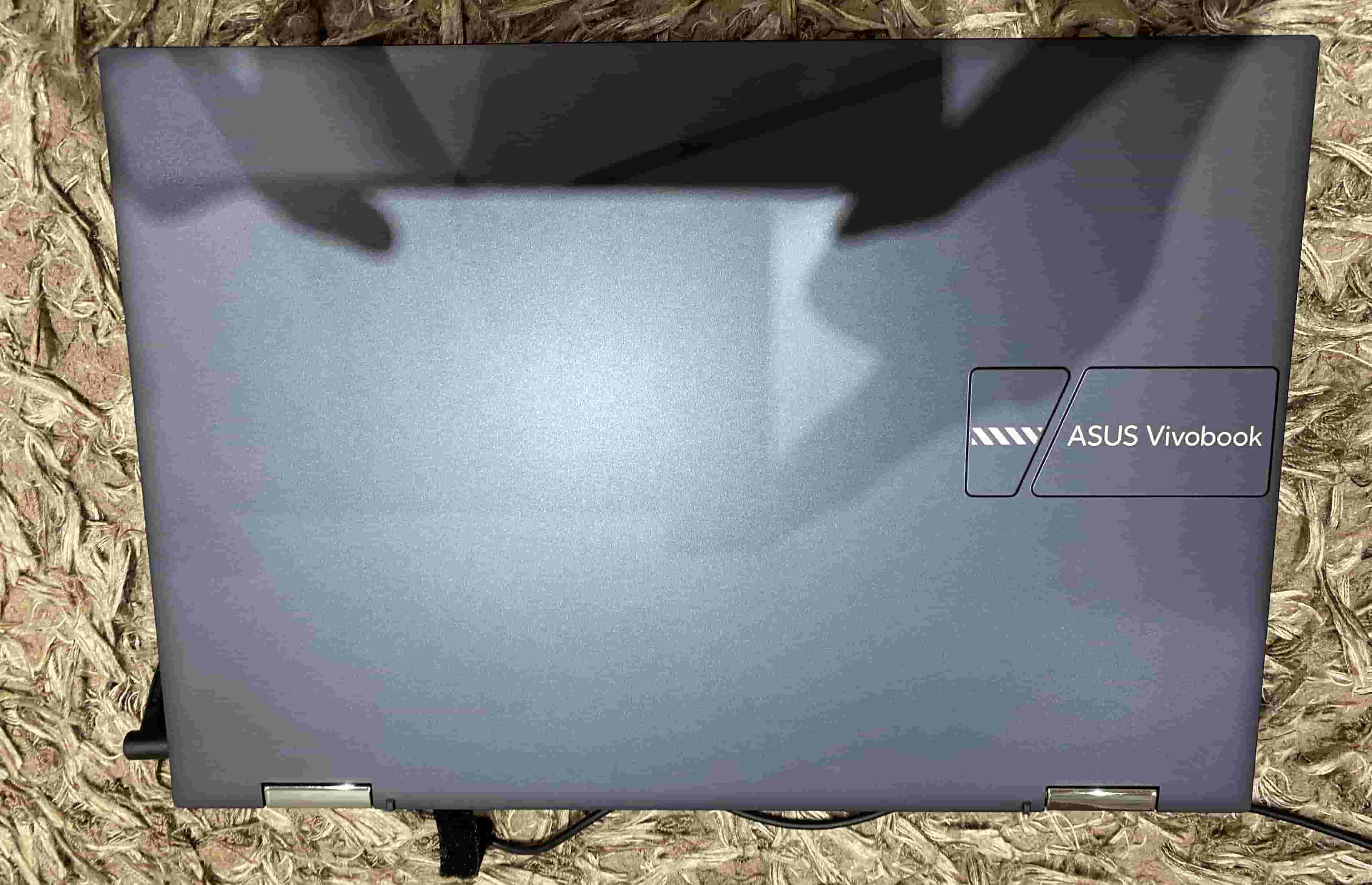 A laptop that has been used for less than a month