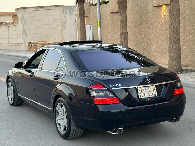 سياره مرسيدس بنز الفئه S600 3