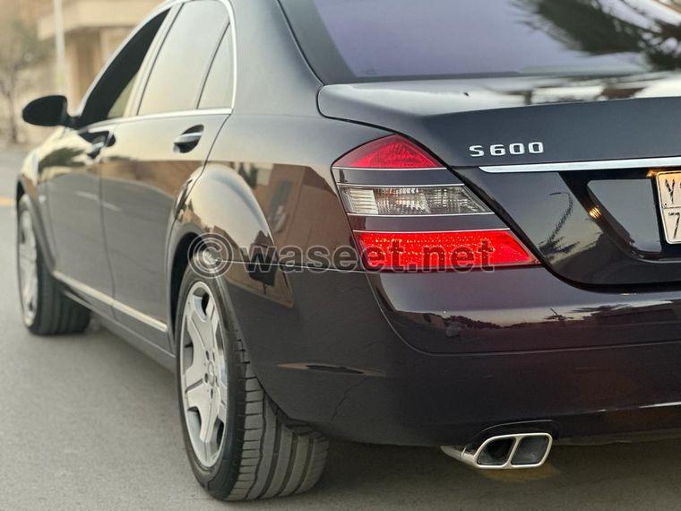 سياره مرسيدس بنز الفئه S600 5