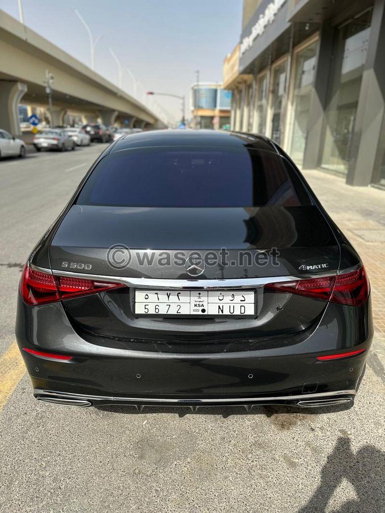 مرسيدس S500  موديل 2021  4