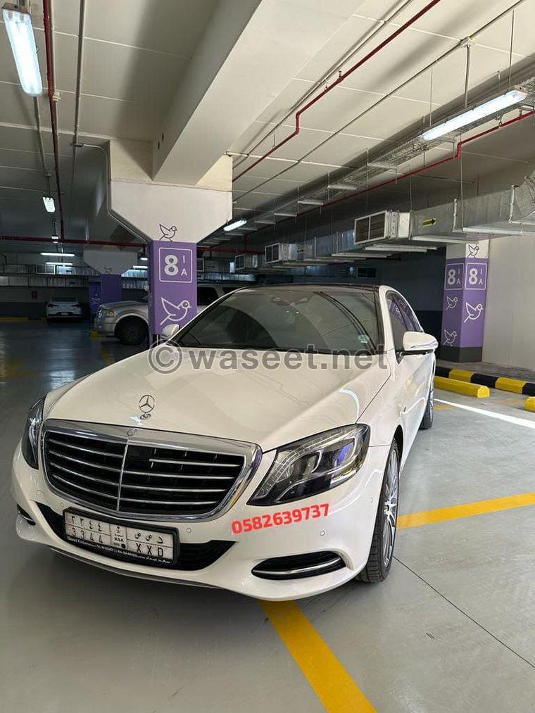 مرسيدس s500 حاله جيده جدا 2015  0