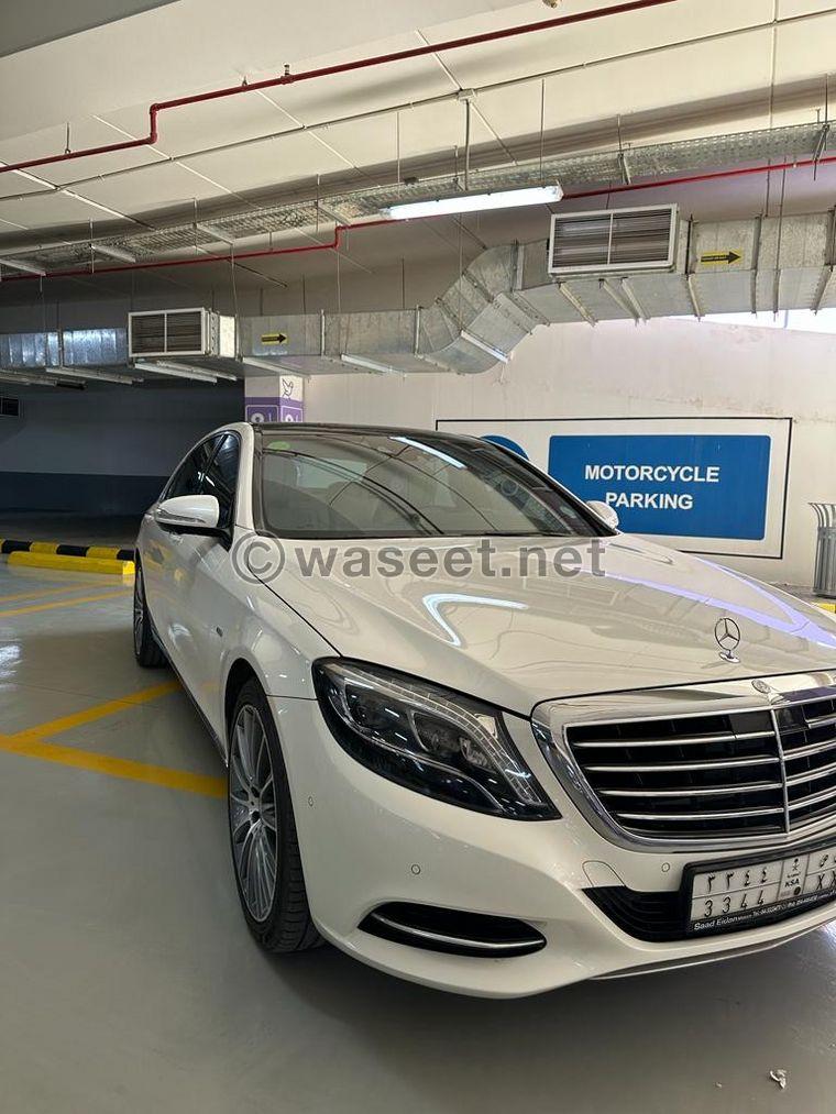 مرسيدس s500 حاله جيده جدا 2015  5