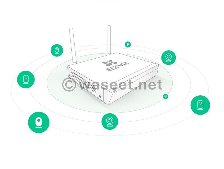 طقم كاميرات واي فاي مع جهاز تسجيل لاسلكي 1